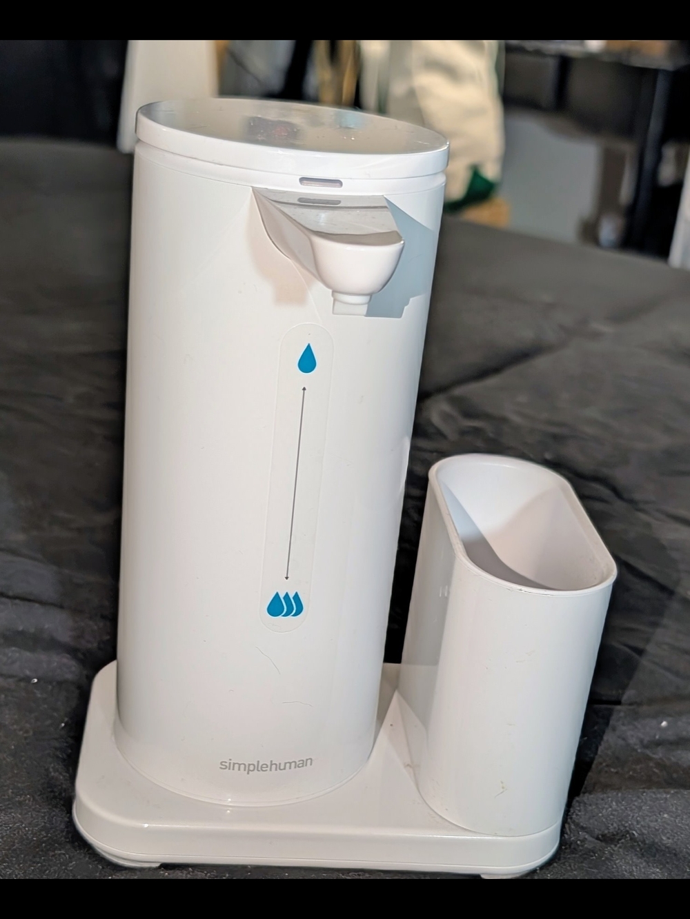 simplehuman White Automatic Liquid Soap Dispenser